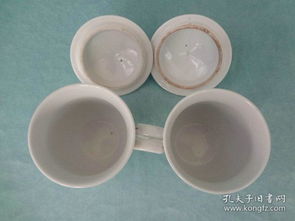 岁月传奇 纯花粉彩盖杯那对清嘉的别珍—文革出口精品瓷缘味